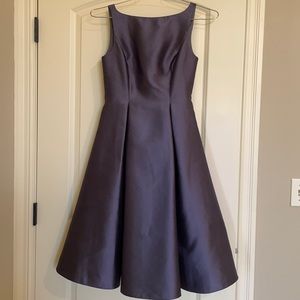 Adrianna Papell Mikado Flair Dress 4P